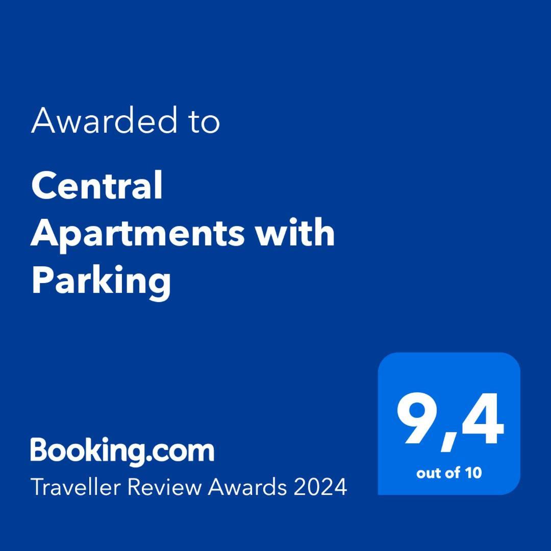Central Apartments With Parking Любляна Экстерьер фото